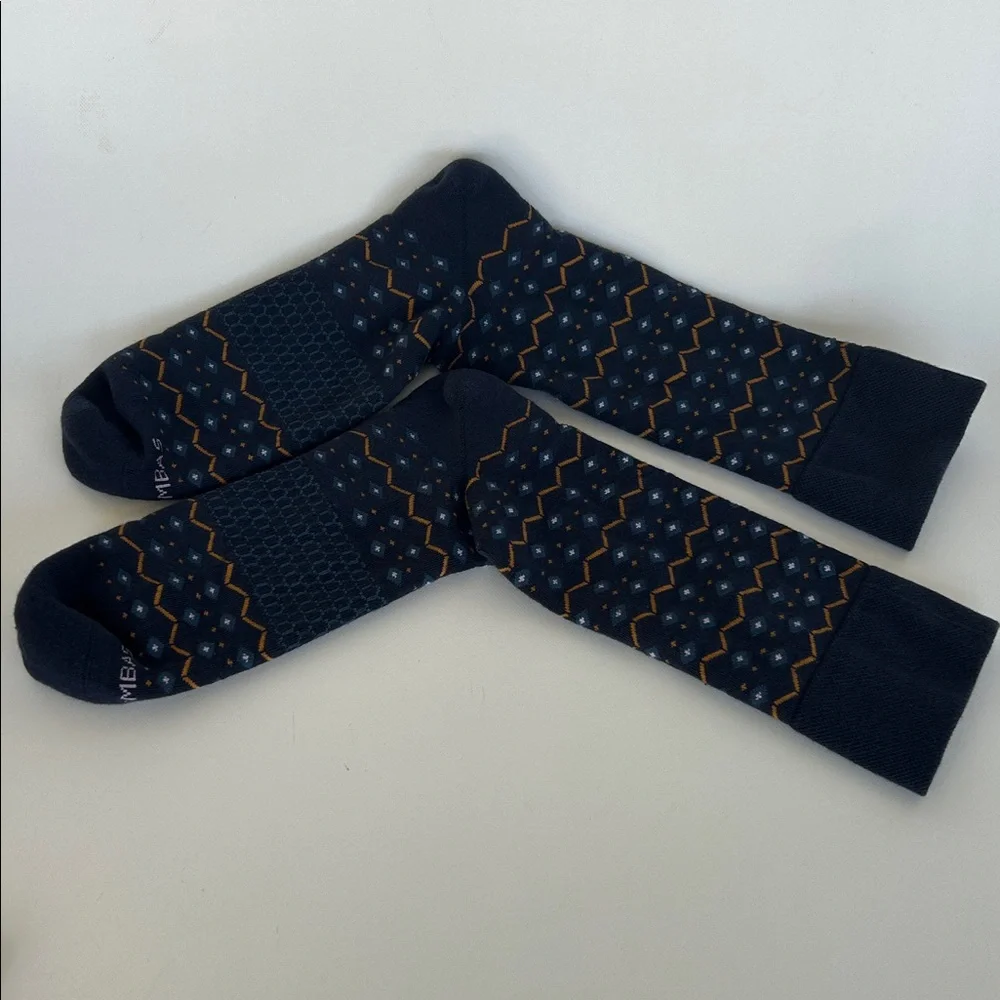Bombas Socks Men's Dress Calf Sock Holiday Series XL - Picture 4 of 12